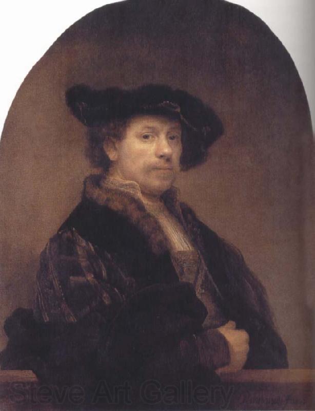 REMBRANDT Harmenszoon van Rijn Self-Portrait France oil painting art